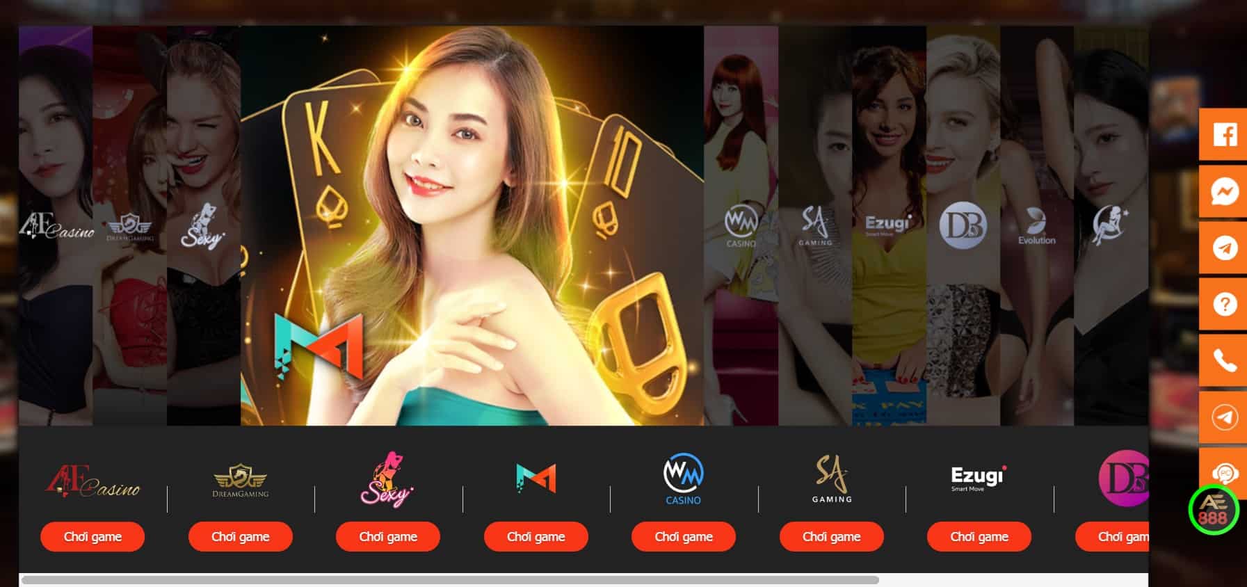 Casino Ae888 - Sảnh Cược Đẳng Cấp Với Loạt Game Đổi Thưởng Hot